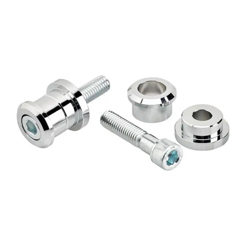 Kit montaggio riser rigido Biltwell cromato per va