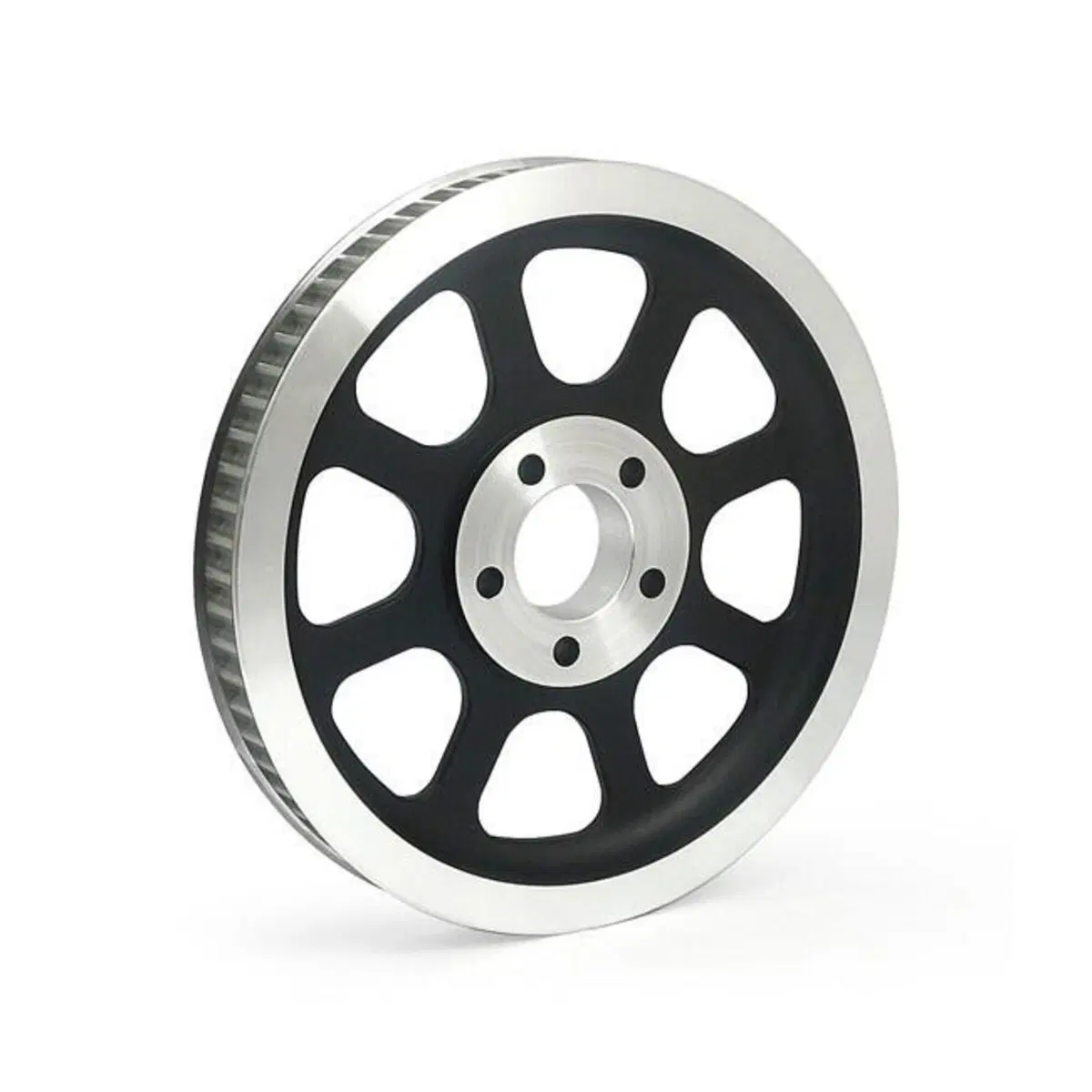 Puleggia posteriore nera 70 denti larga 1-1/8” per 
