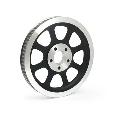 Puleggia posteriore nera 70 denti larga 1-1/8&rdquo; per 