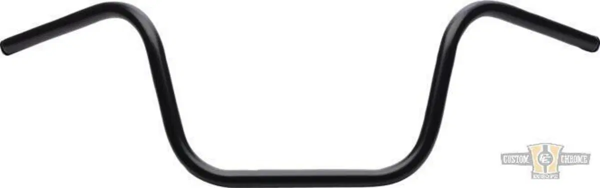 Manubrio Ape Hanger 1" alto 10" nero senza fossett Santee