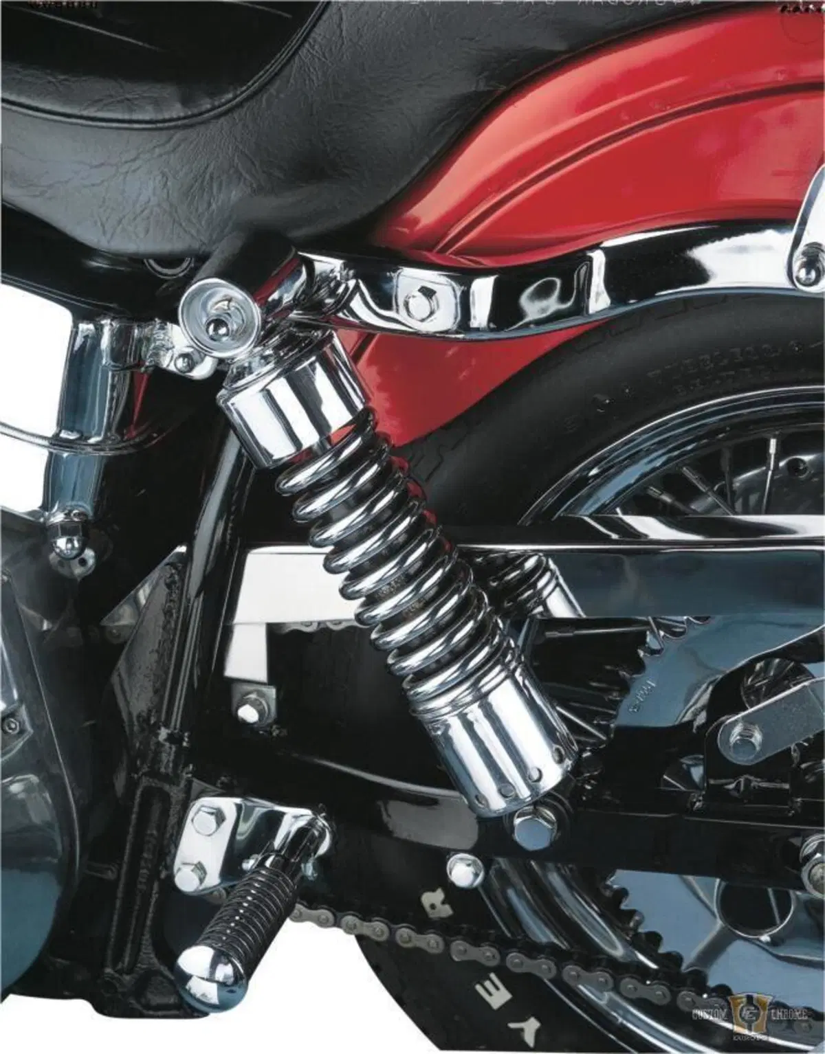 Ammortizzatori 14,5" cromati - Custom Chrome - mol 