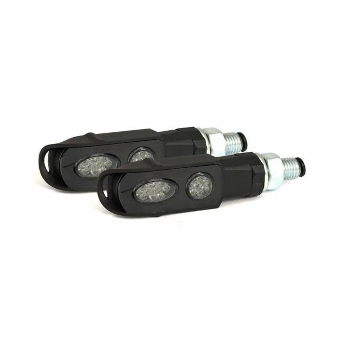 Frecce a led Cluster nere lenti fumè omologate Mot 