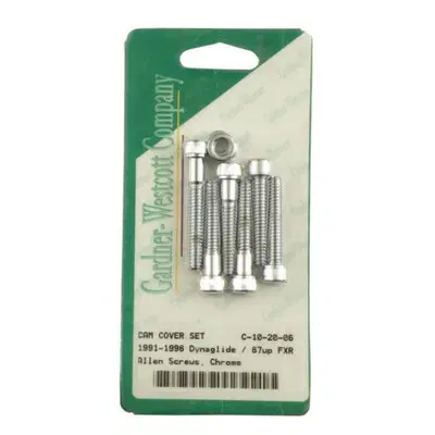 Kit viti coperchio camme cromate per FXR e Dyna da 
