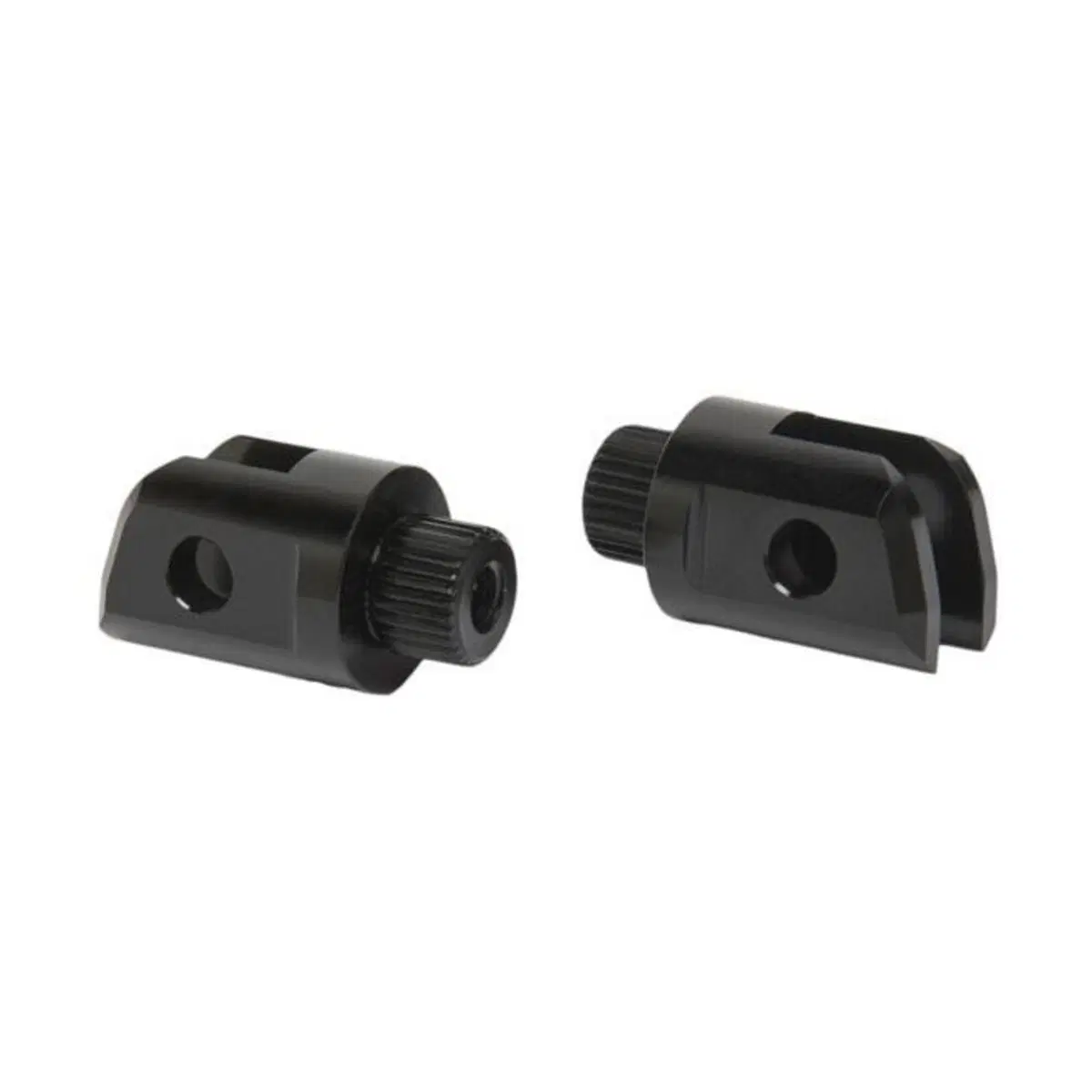 Adattatore nero per pedaline guidatore Arlen Ness
