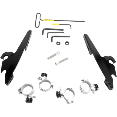 kit sgancio rapido nero per Batwing Memphis Shades 
