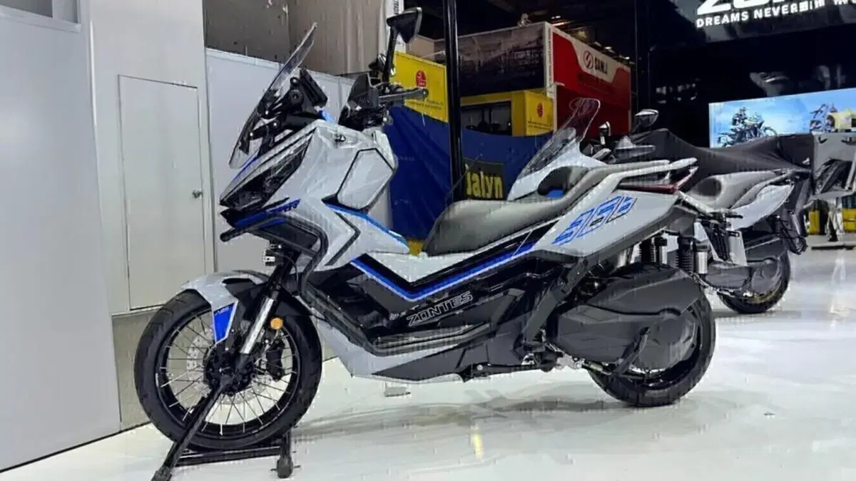 Zontes 368G ADV, Scooter adventure con radar e telecamere