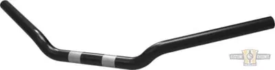 Manubrio Super bar 1" Largo 69cm nero, con fossett Khrome Werks