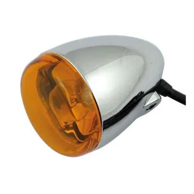 Freccia a lampadina posteriore bullet cromata lent 