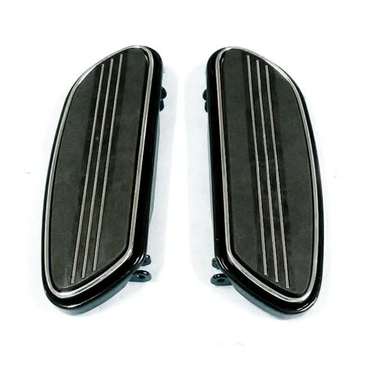 Pedane ammortizzate nere Per Softail FLST e Tourin 