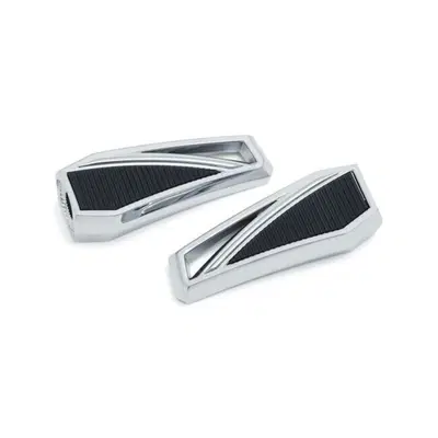 Pedaline Kuryakyn Phantom cromate senza adattatori 