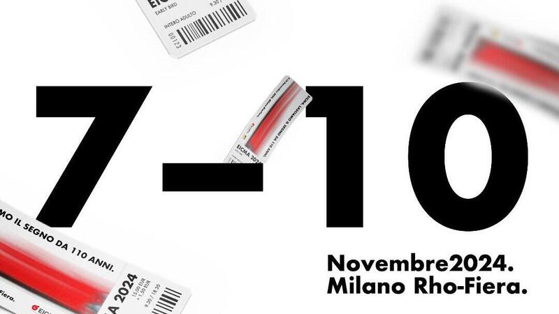 EICMA 2024, aperta la biglietteria online, sconti e vantaggi fino al 16 settembre