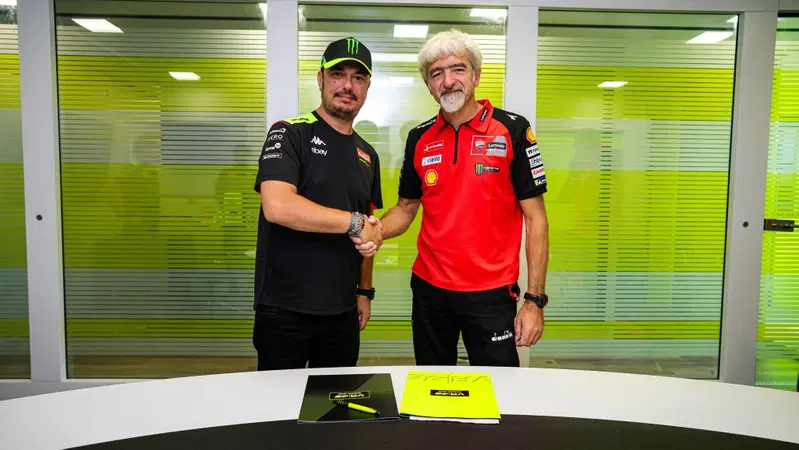 MotoGP 2024. GP della Gran Bretagna. Ufficiale: il team VR46 diventa team di riferimento Ducati e avr&agrave; una moto ufficiale!