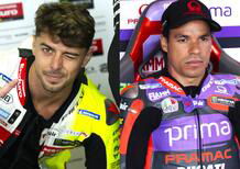 MotoGP 2024. GP della Gran Bretagna. Davide Tardozzi (involontariamente?) annuncia i due piloti VR46 per il 2025: Fabio Di Giannantonio e Franco Morbidelli