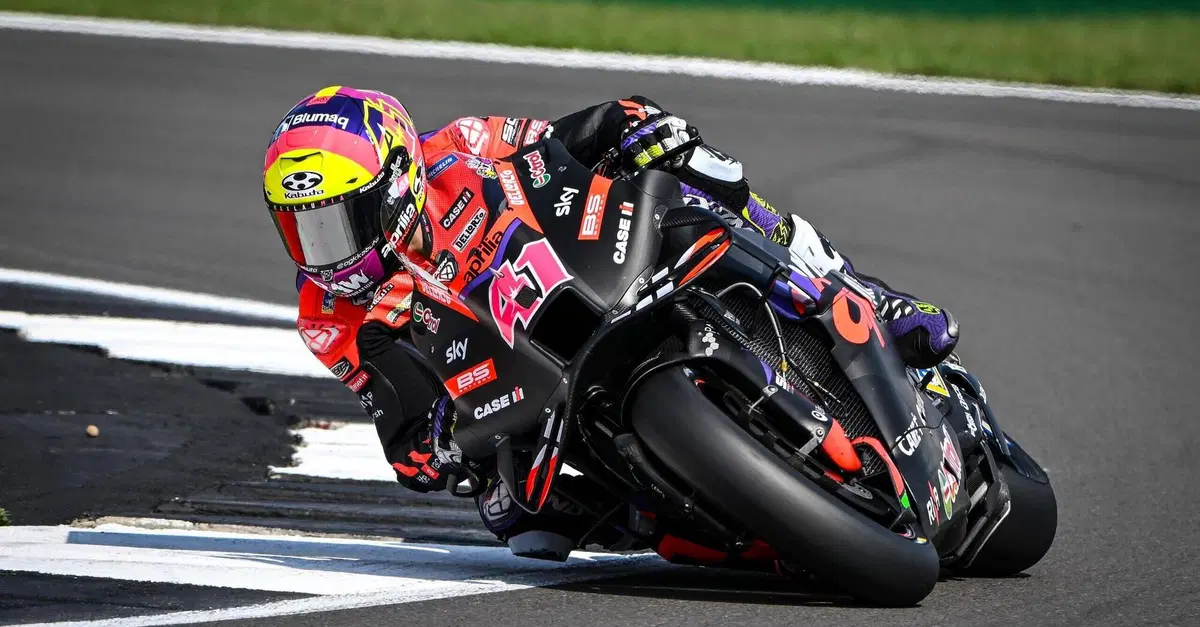 MotoGP 2024. GP della Gran Bretagna. Aleix Espargaro: "Con la nuova carenatura la moto &egrave; pi&ugrave; agile"