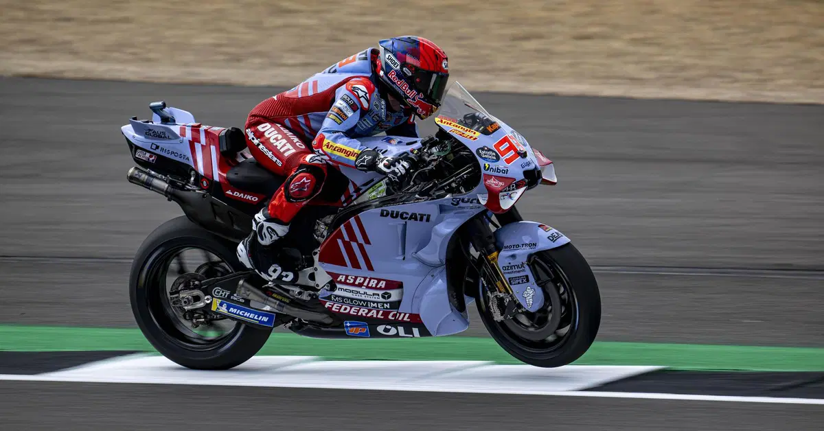 MotoGP 2024. GP della Gran Bretagna. La prima scia di Marc Marquez in Ducati (seguendo Jorge Martin): "A volte devi guadagnarti da vivere!"