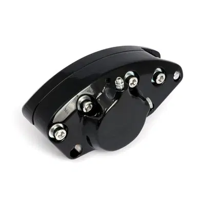 Pinza freno posteriore banana nera lucida per FX d 