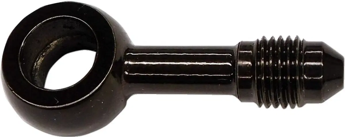 Raccordo nero da 12 mm AN3 dritto (diametro 12 mm) Goodridge