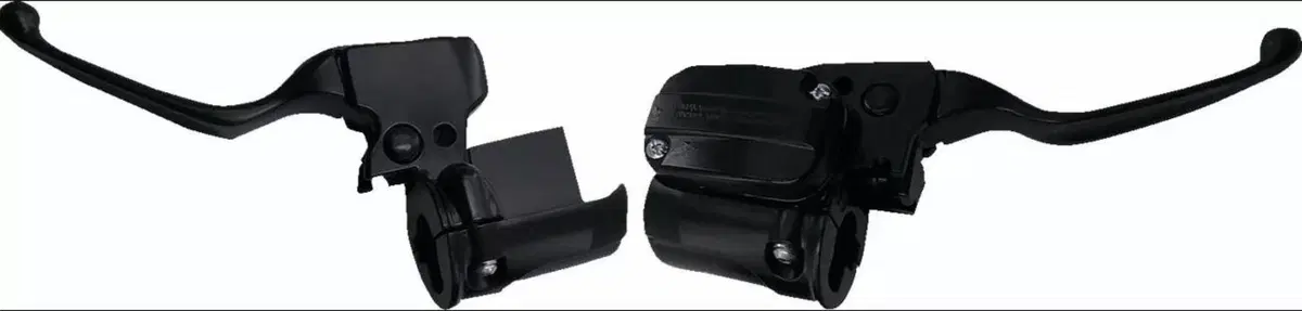 Comandi manubrio neri per Touring Road Glide dal 2 Drag Specialties