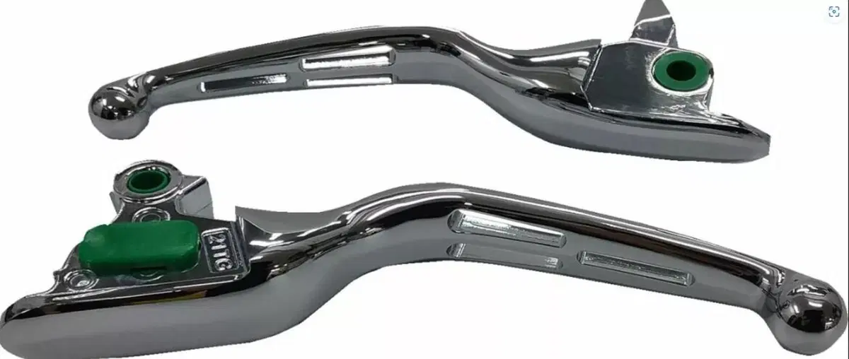 Leve freno e frizione cromate ergonomiche a 3 asol Drag Specialties