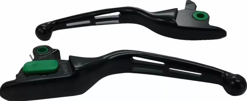 Leve freno e frizione nere opache ergonomiche a 3 Drag Specialties