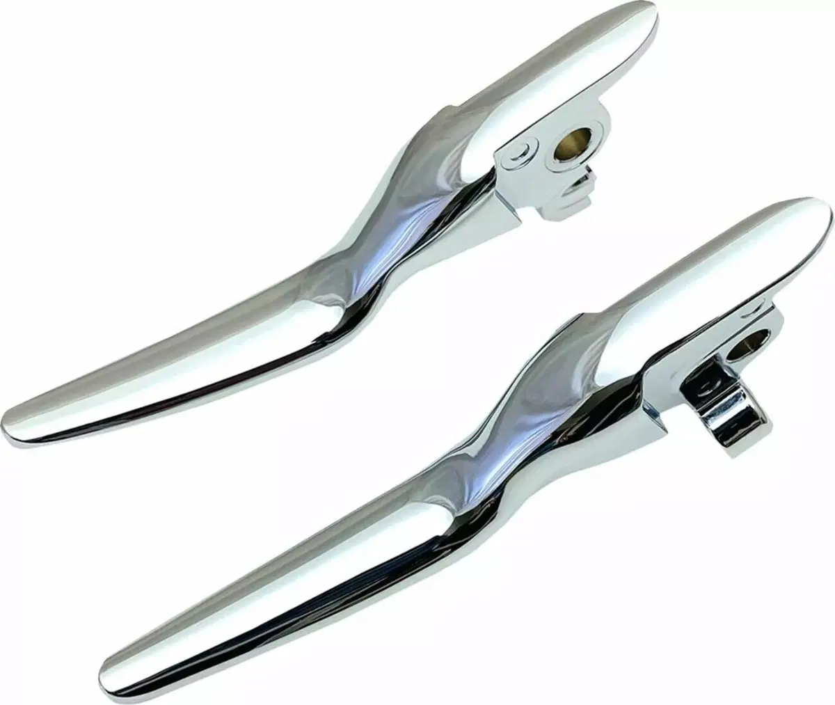 Leve freno e frizione cromate ergonomiche Easy per Drag Specialties