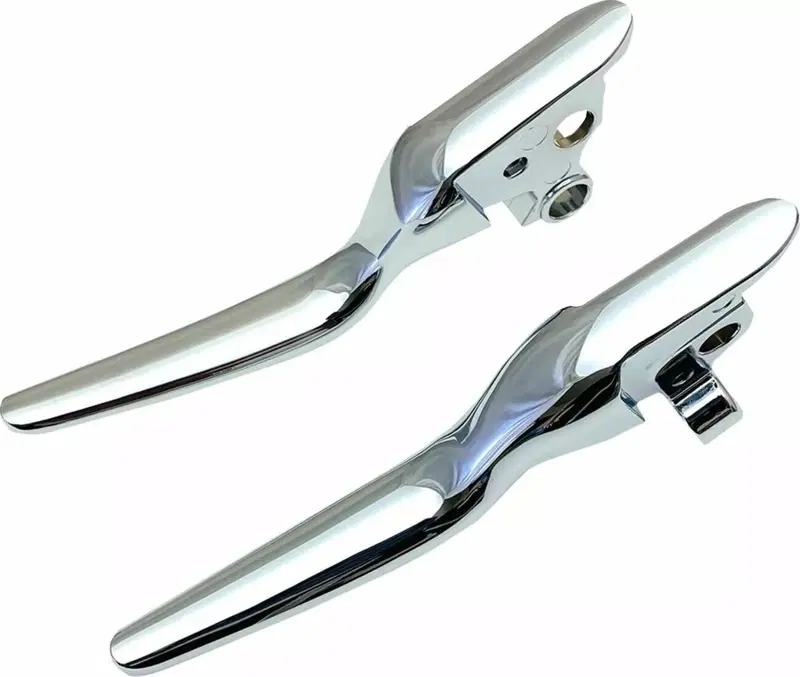 Leve freno e frizione cromate ergonomiche Easy per Drag Specialties