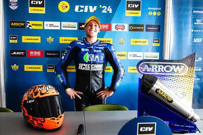 CIV Racing Night 2024. Prima Pole stagionale per Taccini in Supersport 600NG: &quot;Misano di notte sembra un videogame&quot; [VIDEO]