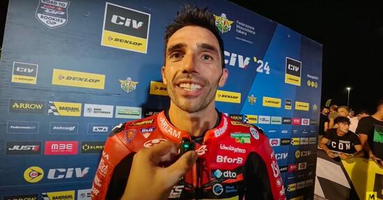 CIV Racing Night 2024, Michele Pirro: Delbianco ha tempo e talento di vincerne, è stato bello [VIDEO]