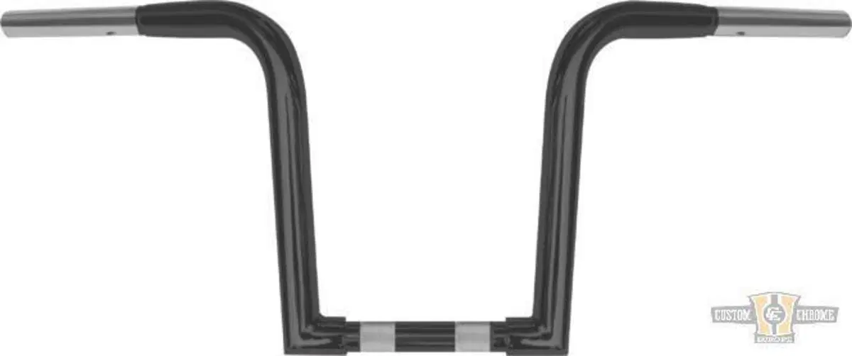 Manubrio Ape Hanger 1-1/4" alto 10" nero Z Outlaw 