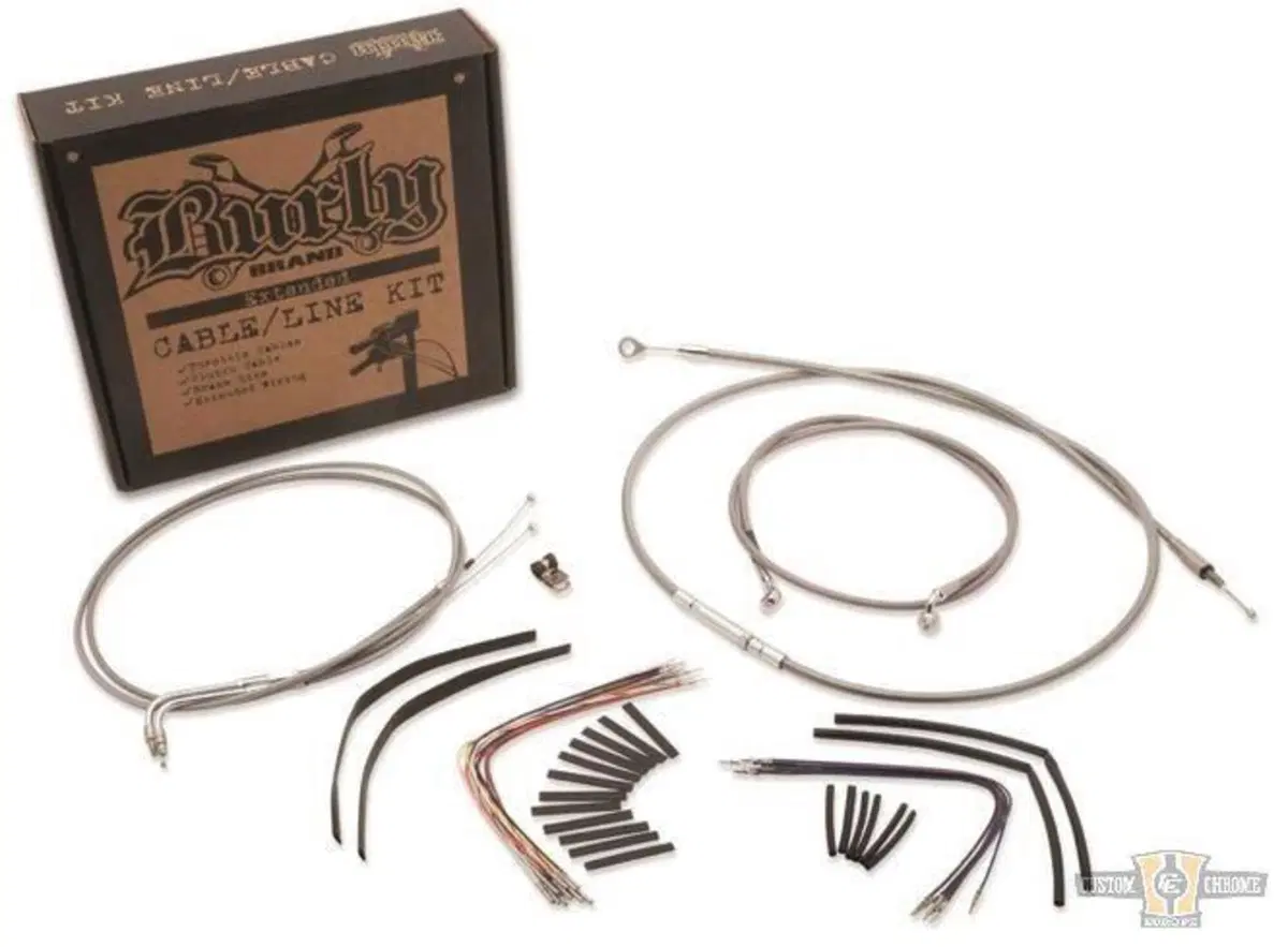 Kit cavi Softail per manubrio alto 14'' (36cm) in 