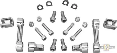 Kit supporti con regolazione pedane / pedaline uni 