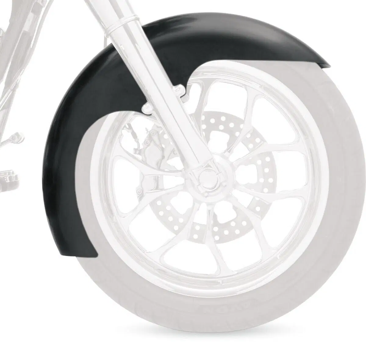 Parafango anteriore Klock Hugger Level Largo mm 16 Klock Werks