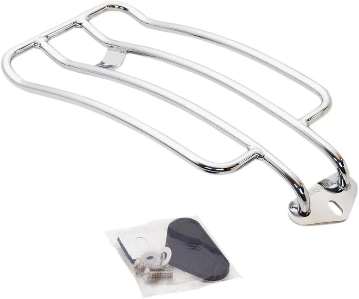 Portapacchi cromato per monoposto per Softail Slim 