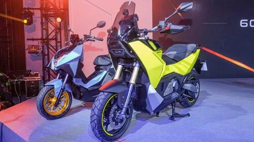 CV-R5: ecco il nuovo scooter Adventure di Kymco. Lo vedremo a EICMA 2024? [GALLERY] (3)