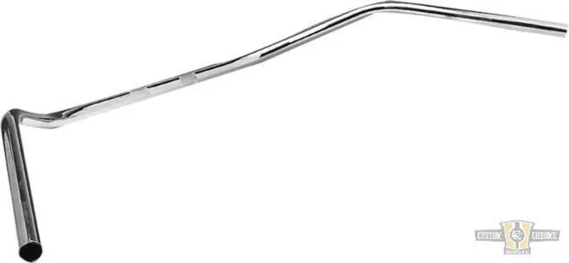 Manubrio Dirty 1" alto 5" Largo 97cm Cromato, senz Fehling