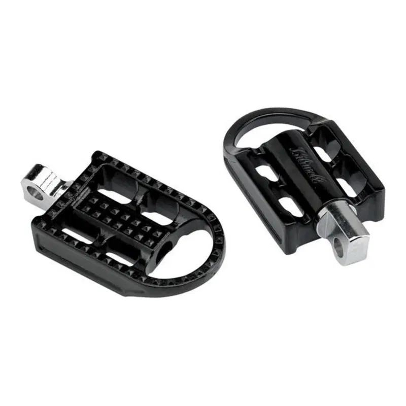 Pedaline Biltwell Mushman nere con adattatore masc