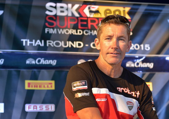 Troy Bayliss in pista per stupire