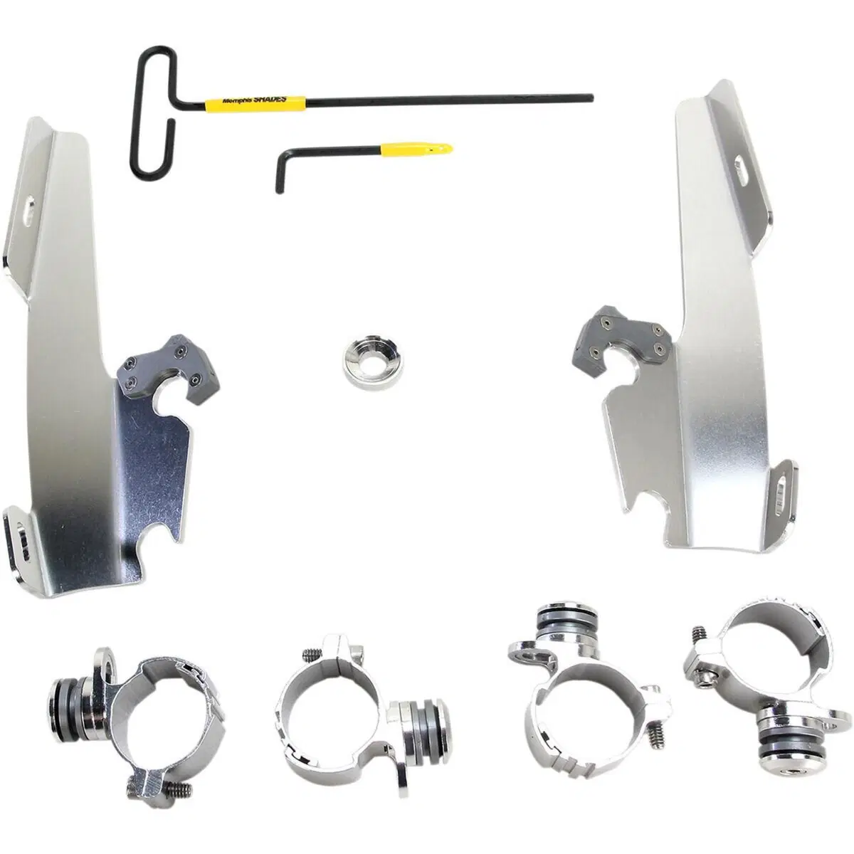 kit sgancio rapido cromato per Batwing Memphis Sha 