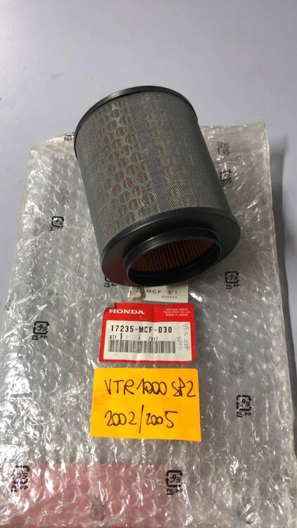 FILTRO ARIA PER HONDA VTR 1000 SP2 CODICE 17235MCF