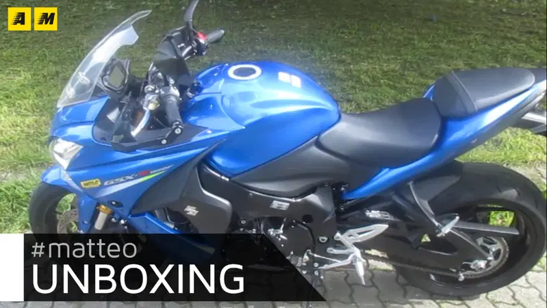 L'unboxing di Matteo: Suzuki GSX-S1000F