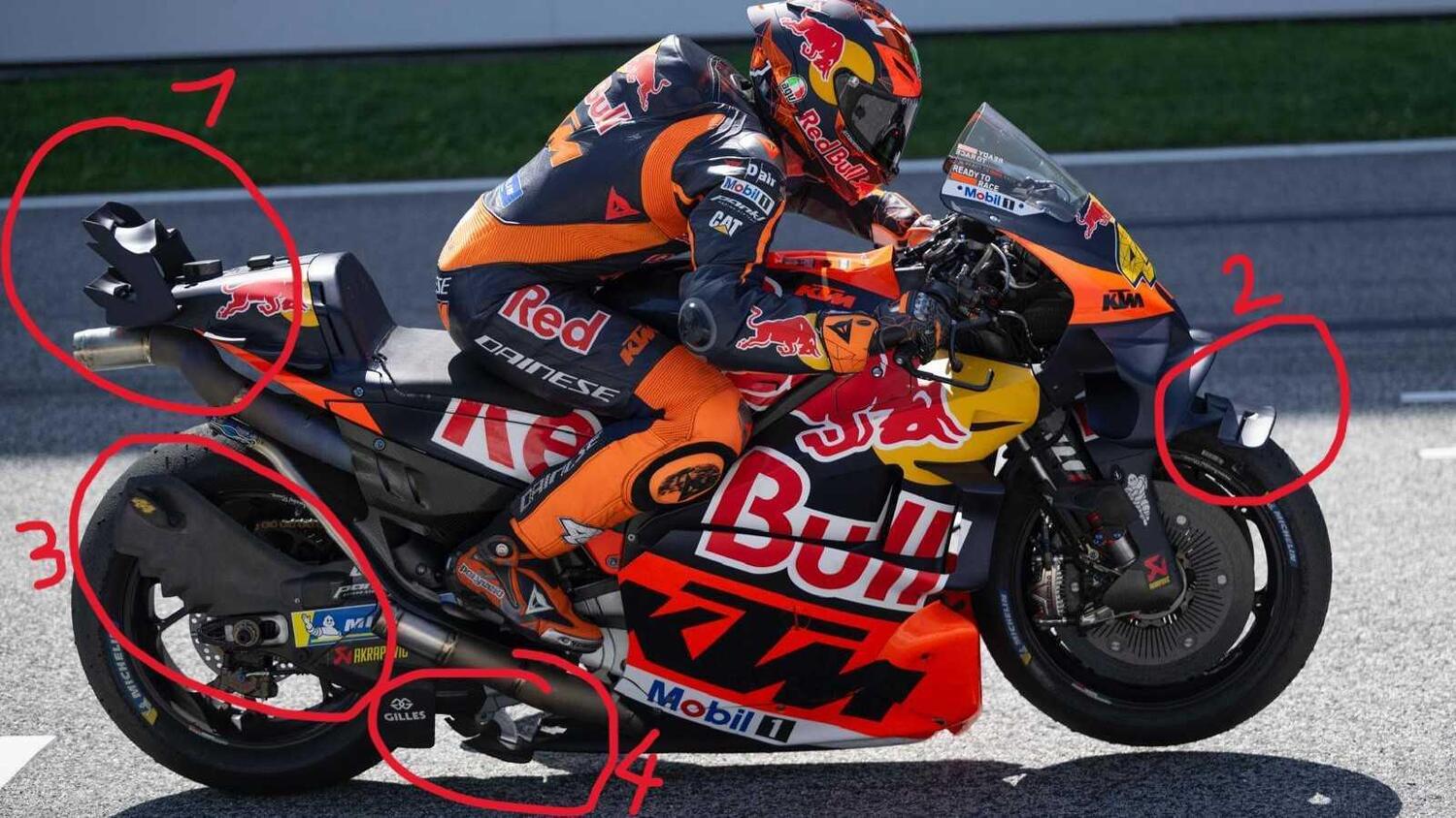 MotoGP 2024. GP d'Austria. Quante novità aerodinamiche nella KTM di Pol Espargaro! [GALLERY]