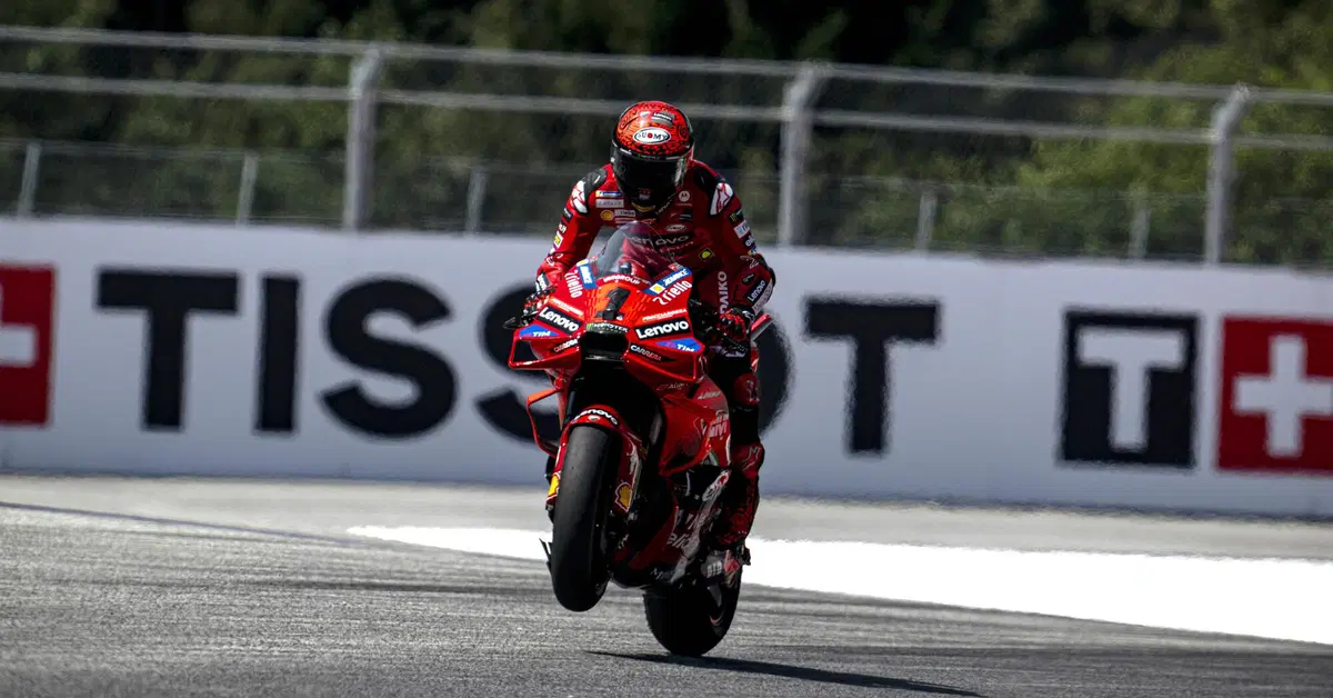 MotoGP 2024. GP d'Austria. Pecco Bagnaia dopo il record del venerd&igrave;: "Siamo contenti"