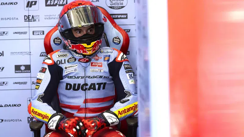 MotoGP 2024. GP d'Austria. Marc Marquez la vede positiva: "Sono caduto perch&eacute; ho sentito quel formicolio! Sentivo la forza per andare a prendere Pecco Bagnaia!"