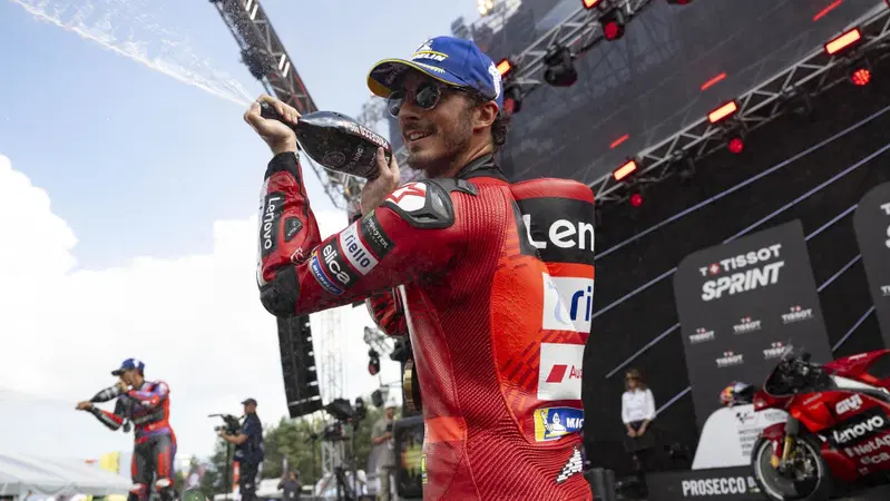 MotoGP 2024. GP d'Austria. Pecco Bagnaia: "Io e Jorge Martin in una lotta ad armi pari. Marc Marquez? Va apprezzato per la sua determinazione"