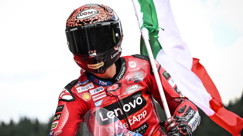 MotoGP 2024. GP d&#039;Austria. Pecco Bagnaia rimane focalizzato: &quot;7 vittorie ma solo 5 punti avanti a Jorge Martin. C&#039;&egrave; da lavorare&quot;