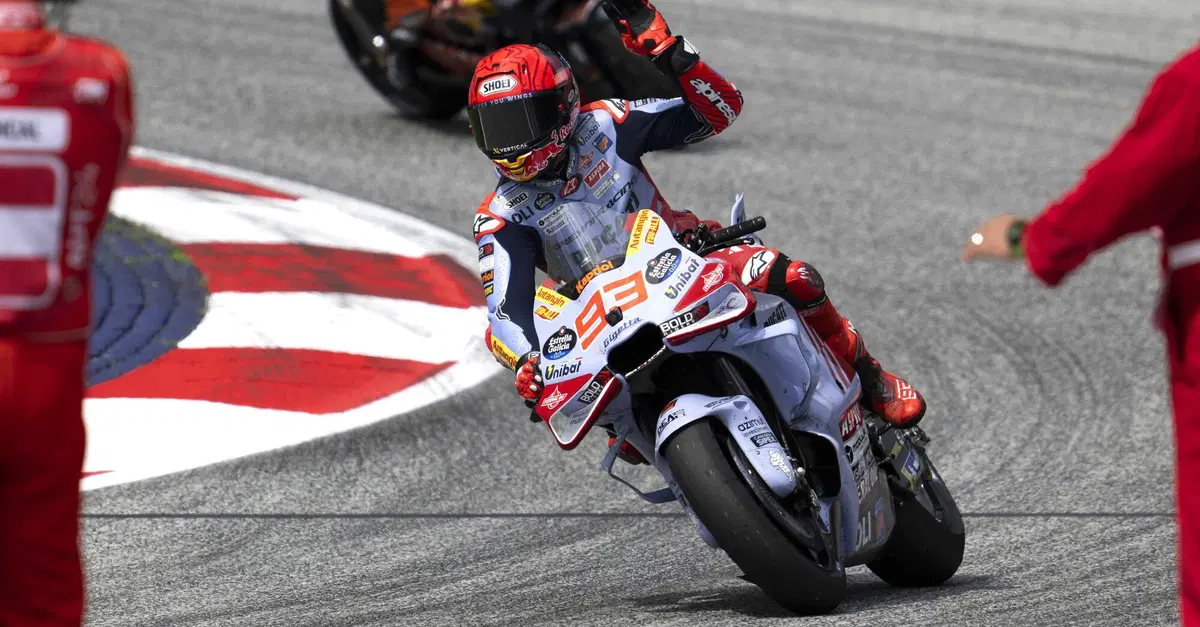 MotoGP 2024. GP d'Austria. Marc Marquez: "Abbassatore non attivato? Colpa mia. Ma &egrave; il weekend dove mi sono sentito pi&ugrave; competitivo" 