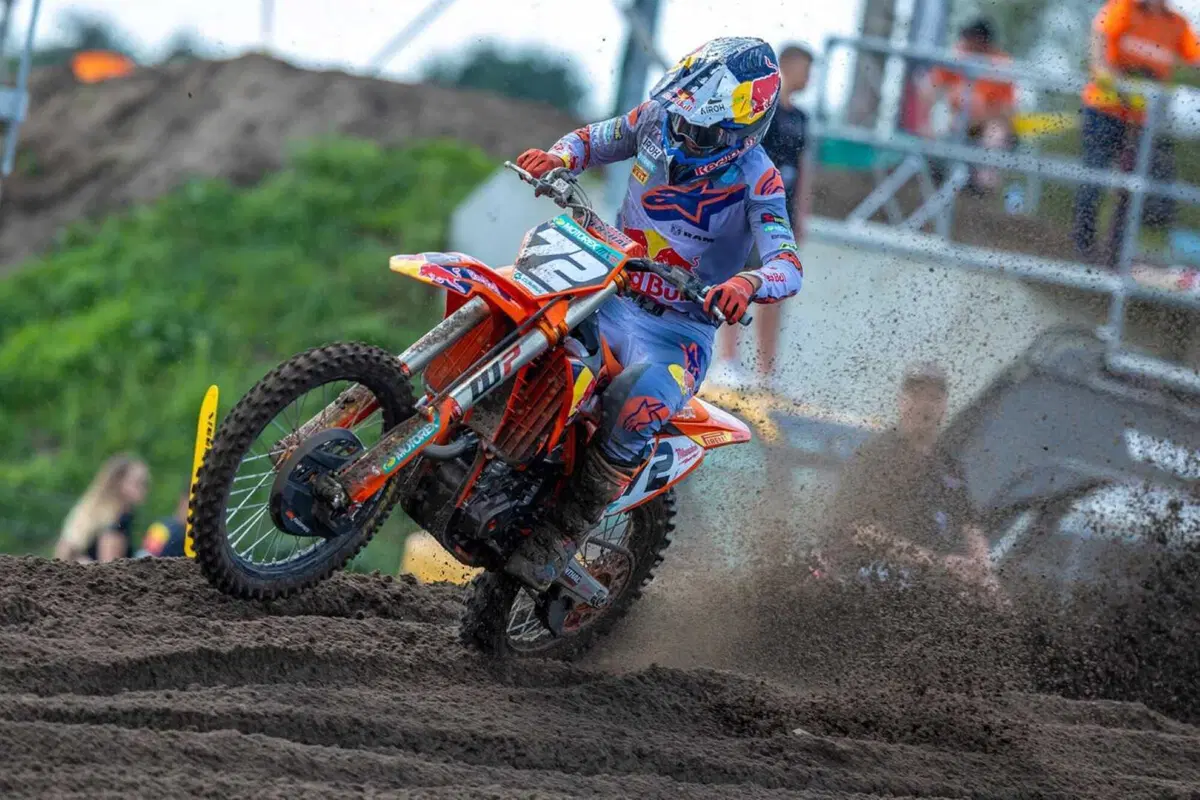 MXGP #16. GP Olanda. Travolgente doppietta Herlings, Prado più vicino a Gajser [VIDEO] (8)