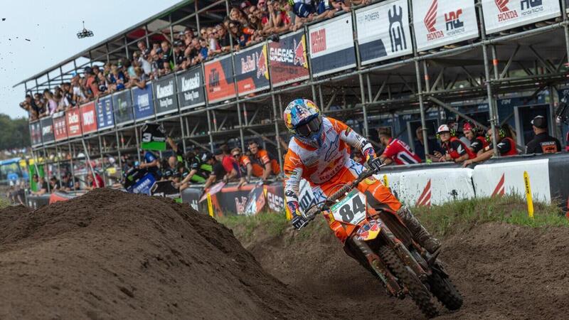 MXGP #16. GP Olanda. Travolgente doppietta Herlings, Prado pi&ugrave; vicino a Gajser [VIDEO]