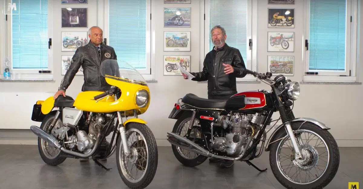 Norton 750 PR e Triumph 750 Trident: l'evoluzione e il restauro [VIDEO]