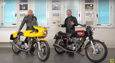 Norton 750 PR e Triumph 750 Trident: l'evoluzione e il restauro [VIDEO]